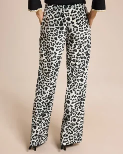 Hose mit Leopardenmuster