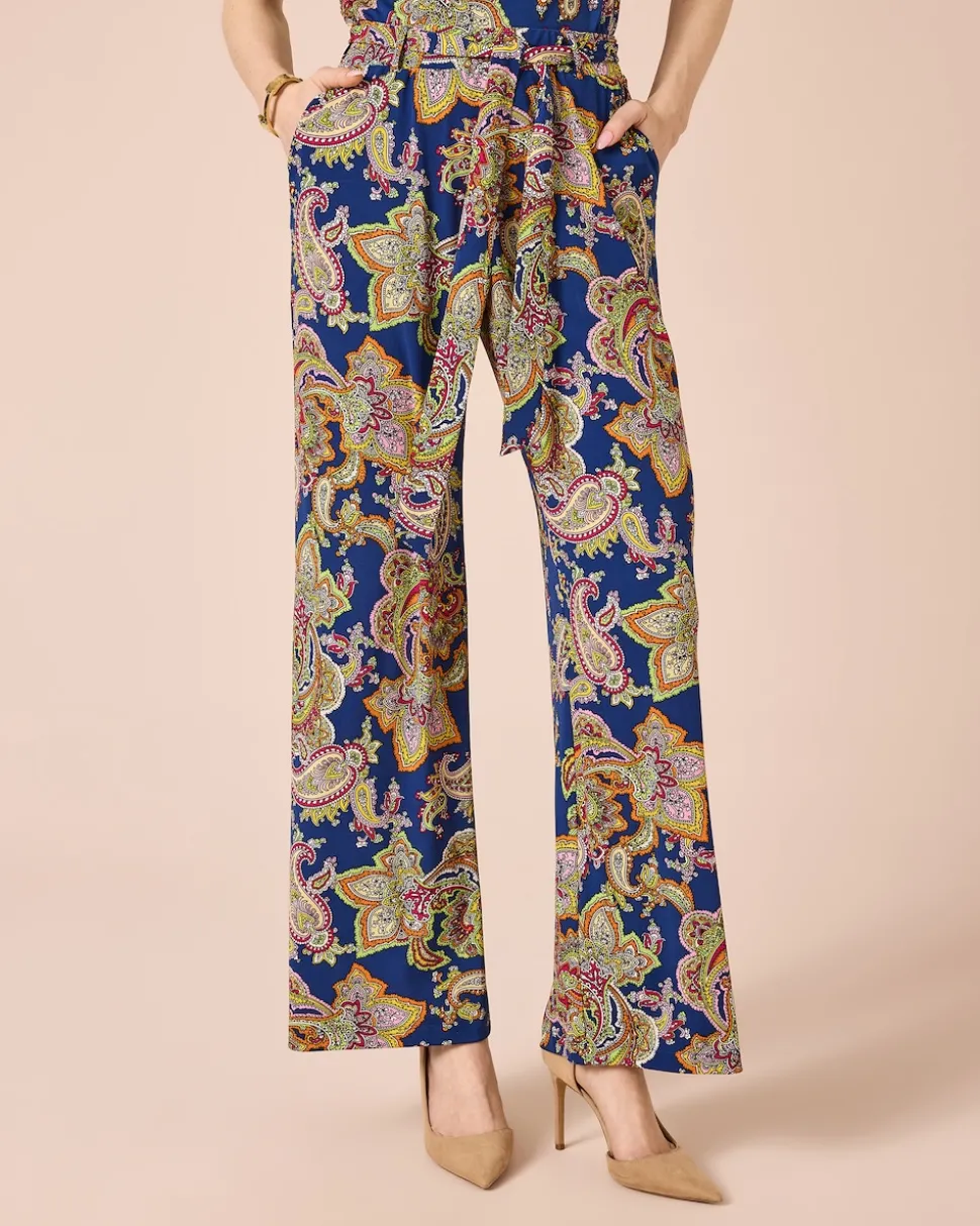 Hose mit Paisley-Druck