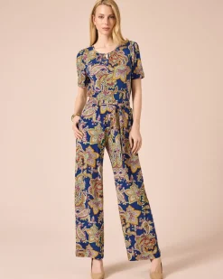 Hose mit Paisley-Druck