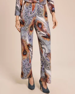 Hose mit Paisleydruck