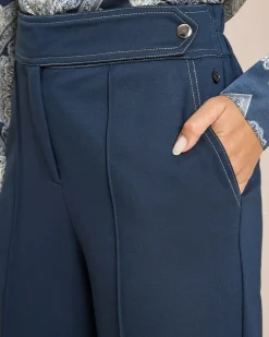 Hose mit Zierstich