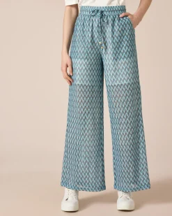 Hose mit Zig-Zag-Muster