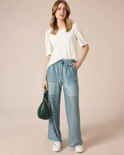 Hose mit Zig-Zag-Muster