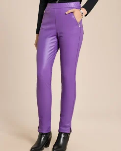 Hose Nappa-Leder-Optik