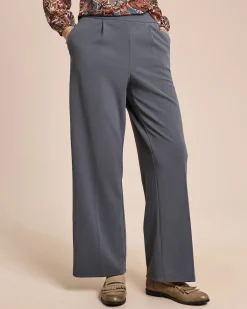 Hose Techno Stretch mit Bundfalten