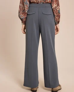Hose Techno Stretch mit Bundfalten