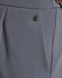 Hose Techno Stretch mit Bundfalten