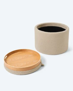 2-in-1 Hocker mit Tischfunktion