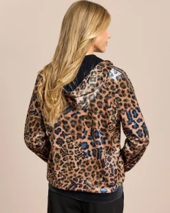 Jacke aus Nicki-Samt