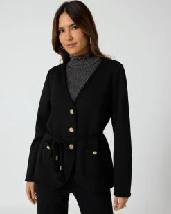 Jacke "Couture" mit Flecht-Details
