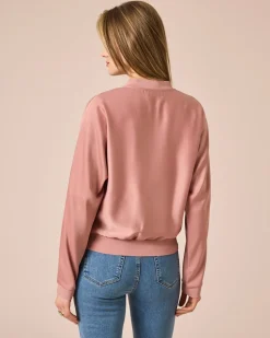 Jacke in Glanzoptik