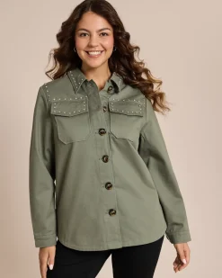 Jacke mit Nieten