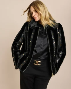 Jacke mit Nieten