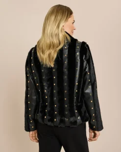 Jacke mit Nieten