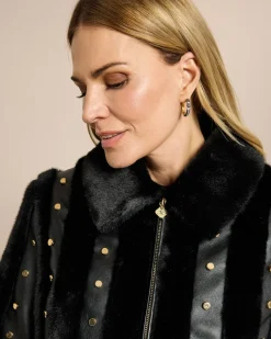 Jacke mit Nieten