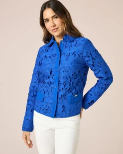 Jacke mit Spitze