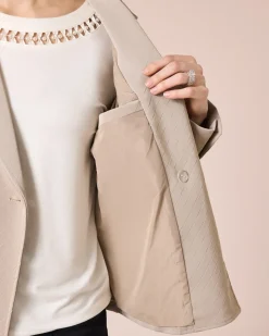 Jacke mit Struktur
