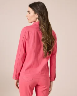 Jacke Power Fit mit Knopfleiste