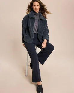 Jacke Shearling-Immitat