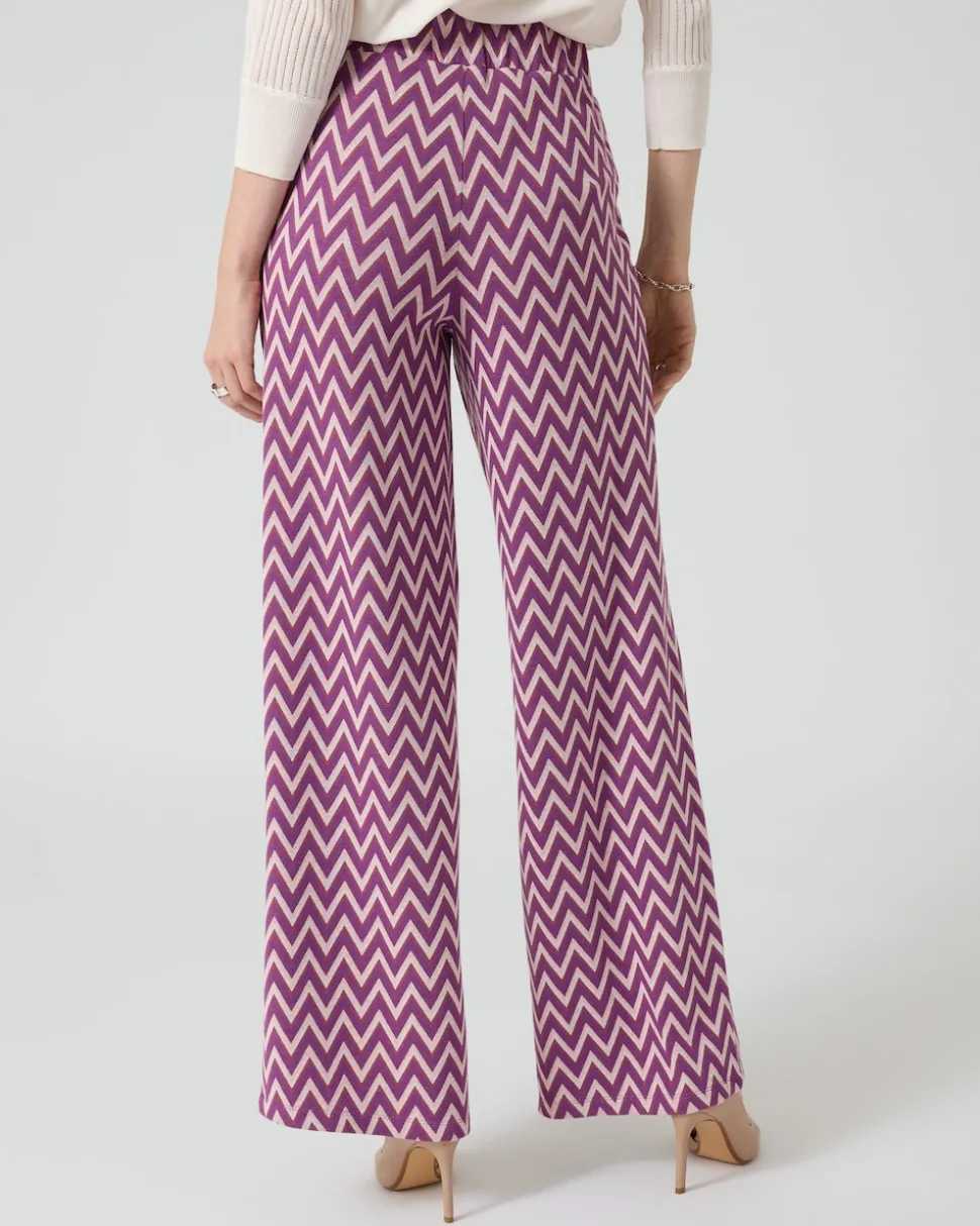 Jacquard-Hose in grafischem Design
