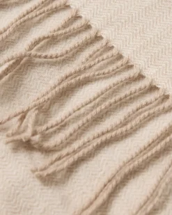 Jacquard-Wohnplaid aus Wolle