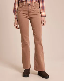 Jeanshose mit Schlag