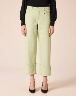 Jeans mit Aufschlag
