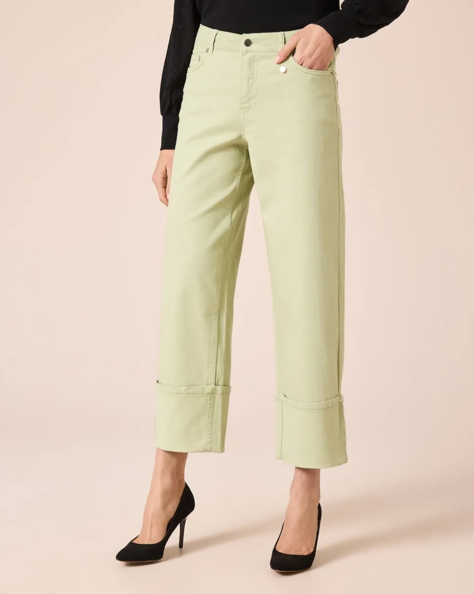 Jeans mit Aufschlag