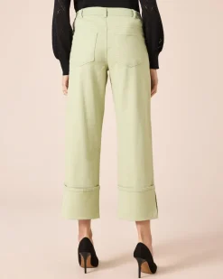 Jeans mit Aufschlag