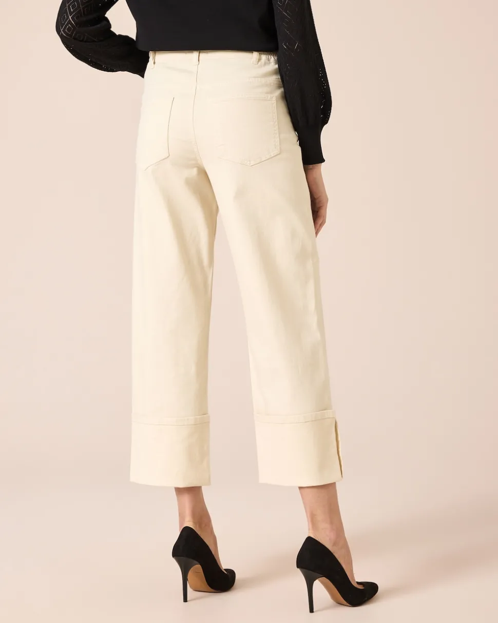 Jeans mit Aufschlag
