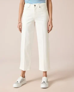 Jeans mit Bügelfalte