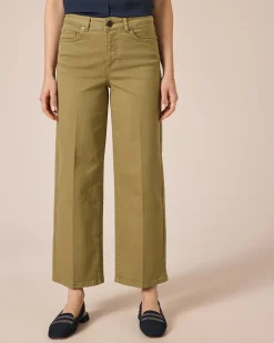 Jeans mit Bügelfalte