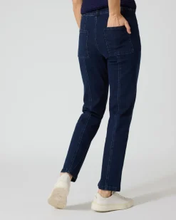 Jeans mit Biesen