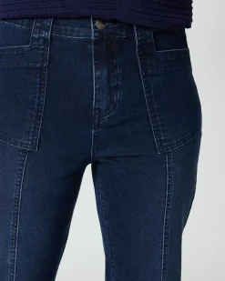 Jeans mit Biesen