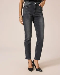 Jeans mit Deko