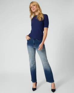 Jeans mit Farbverlauf