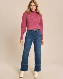 Jeans mit Fransen
