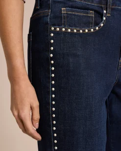 Jeans mit Nietendeko