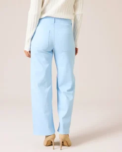 Jeans mit weitem Bein