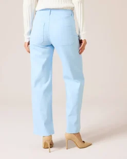 Jeans mit weitem Bein