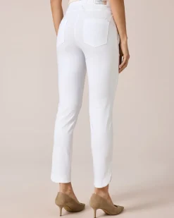 Jeggings mit abgerundetem Saum