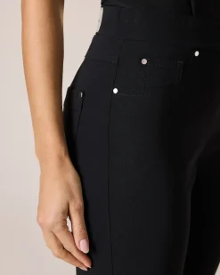 Jeggings mit abgerundetem Saum