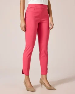 Jeggings mit abgerundetem Saum