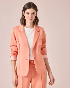 Jersey-Blazer im Unidesign