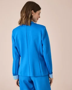 Jersey-Blazer im Unidesign