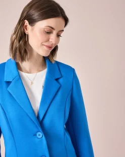 Jersey-Blazer im Unidesign