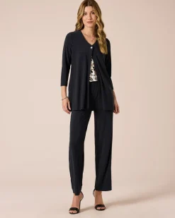 Jersey-Cardigan
