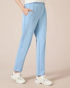 Jerseyhose mit Glitzerstreifen