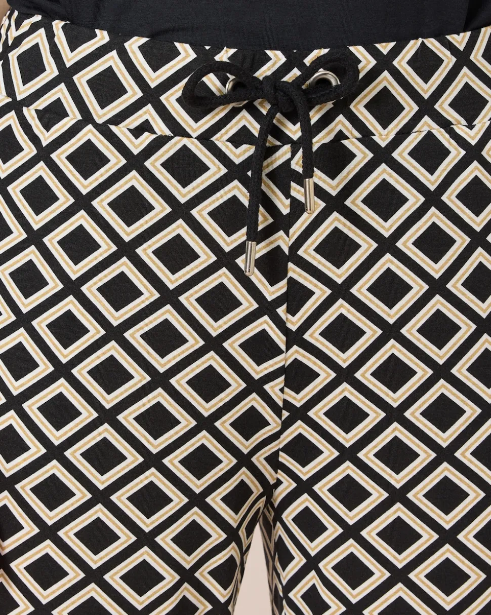 Jerseyhose mit Print