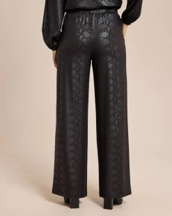 Jerseyhose mit Schlangenfoil